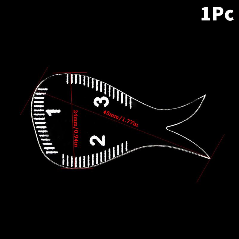 Pravítko pro mapování obočí Tvarovací pravítko na obočí Rychlé kreslení za 1 minutu Designové obočí Snadný nástroj Microblading Permanentní make-up Šablony