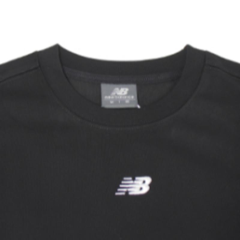 New Balance ESSential Center Logo Men S woMen S Short Sleeve Tee Black Nbnee21033 19