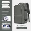 Girls' Extra Large Multifunctional Backpack with Wet/Dry Separation - Nylon, Waterproof, Ideal for Short Trips & School