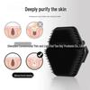 Men's Silicone Facial Cleansing Brush, Pore Cleaner, Blackhead Remover, Soft Bristle Massage Brush for Makeup Removal.