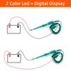 6v~24v Multifunctional Voltage Detection Pen With Spring Wire Car Maintenance Tool Green Electric Pen Car Circuit Tester Tool