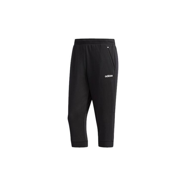 Men s adidas neo C+ 3/4 TP Slim Fit Sports Cropped Pants/Trousers Black DM4266 M