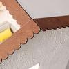 Natural Timber Miniature Roof Tiles for Crafting Realistic Dollhouses Architecture Designs