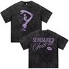 Shakira Las Mujeres Ya No Lloran World Tour 2026 Vintage Washed T-shirts Men Women Clothing Casual Harajuku Short Sleeve T Shirt
