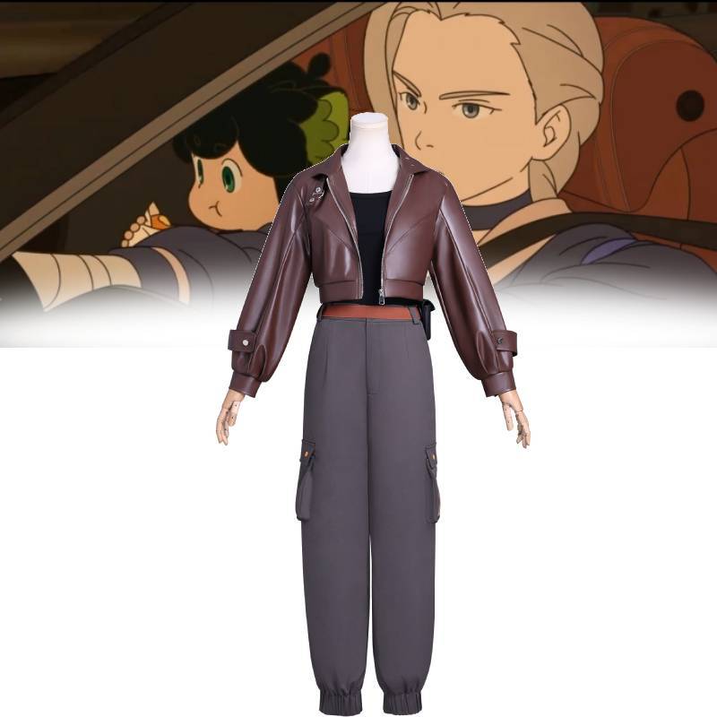 The Legend Of Hei Cosplay Jacket With Polyester Fabric For Anime Role Play