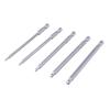 5Pcs Ballhead Hex Screwdriver Bit Set 100mm Long 1/4Inch Magnetic Hex Screwdriver Set Ballhead End Hex Screwdriver