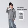 YOYO Fairytale Boys' Cotton Blend Long-Sleeve POLO Sweatshirt