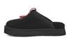 Kids Tazzle Suede Slippers 1153053K-BLK