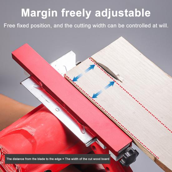 Adjustable Cutting Machine Base Guide Easy to Use Saw Guide