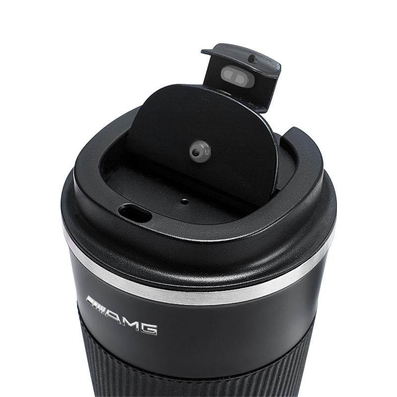 1Pcs Car Trash Can Portable Hanging Vehicle Garbage Case Car Accessories For Mercedes Benz AMG GLC GLE CLA W204 W205 W203 W211 W212 W213