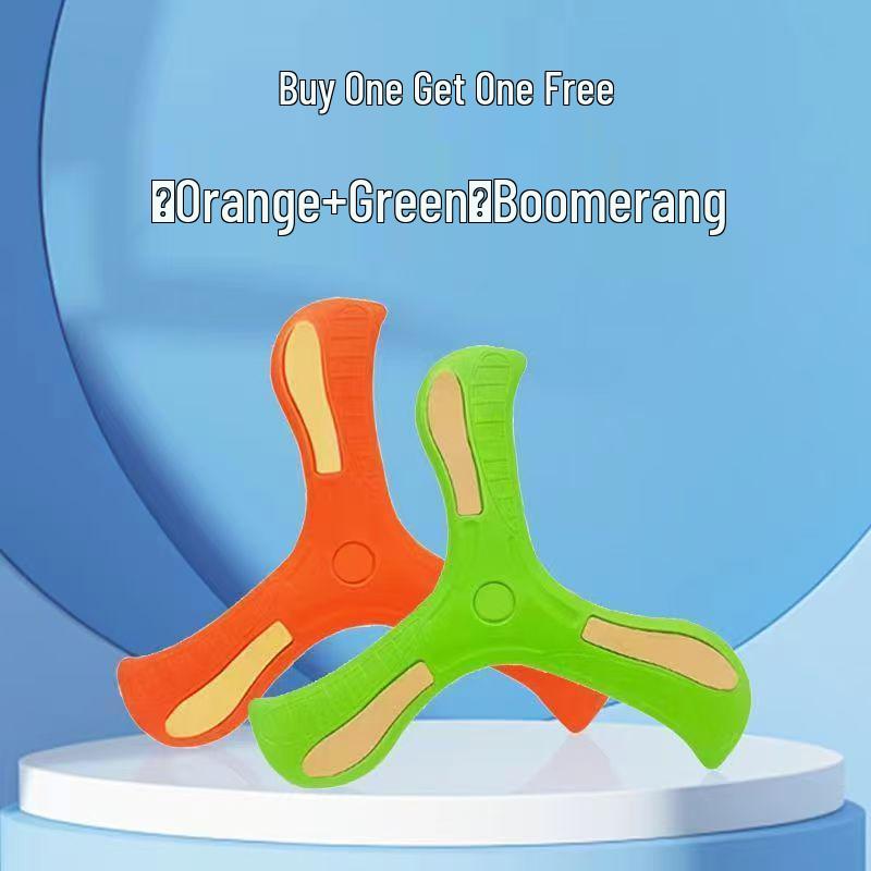 Eva Soft Three-Leaf Automatic Return Boomerang – Outdoor Children's Toy Gift