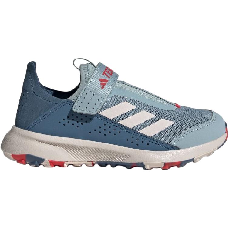 Adidas Voyager 21 Slip-On Terrex Soft Comfortable Non-Slip Durable Low-Top Outdoor Shoes Kids Shoes Gray IH3746