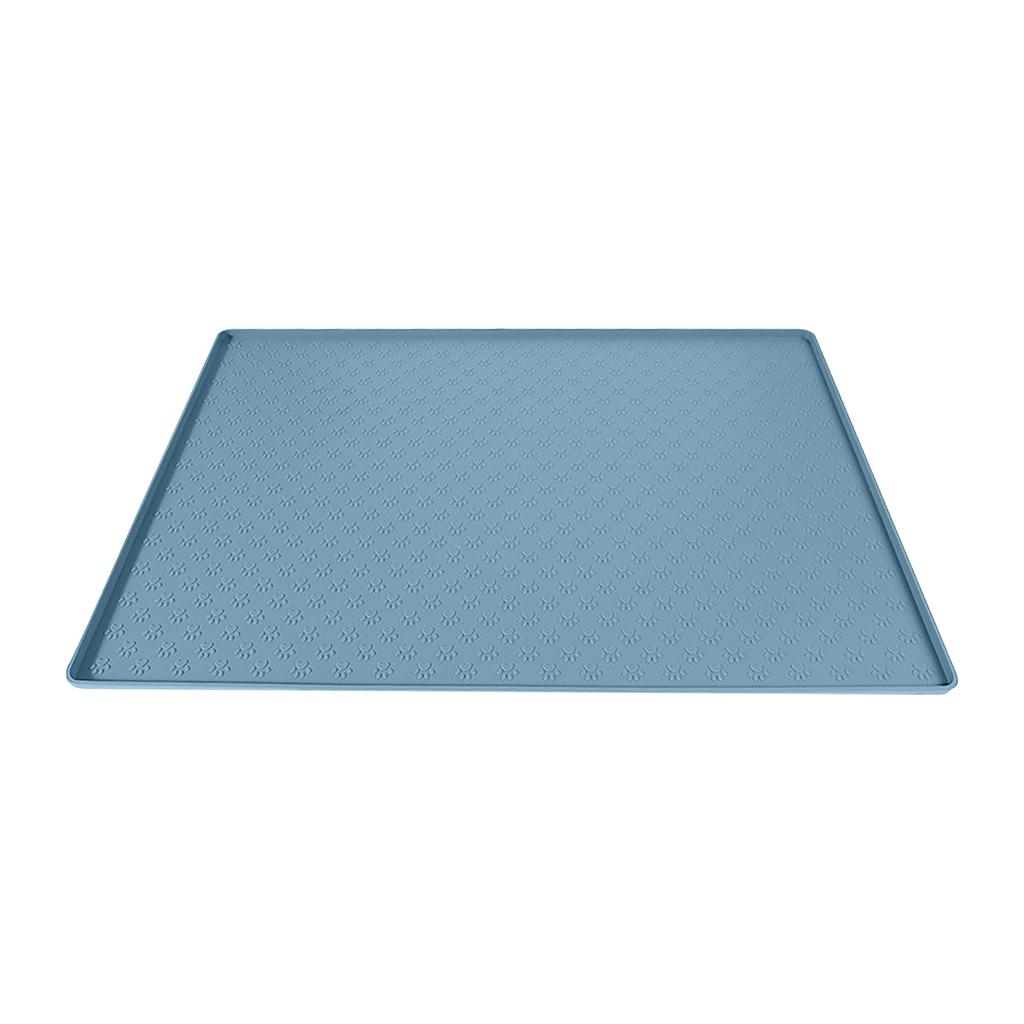 Silikon Auslaufsichere Haustier-Futtermatte Mit Erhöhtem Rand.