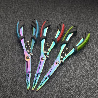 Viskniptang Ergonomie Antislip Hoge sterkte Multifunctioneel Knip Vislijn Vissen Gebonden Haken Tang Hengelsportuitrusting