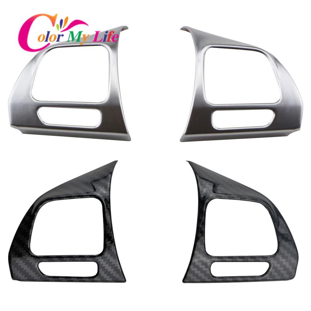 Color My Life Car Steering Wheel Switch Panel Sequins Trim for Vw Golf Mk6 Passat B7 Cc Eos Tiguan Jetta Touran Sharan