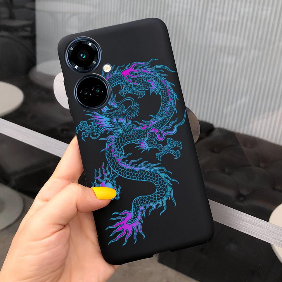 For TECNO Camon 19 Neo Case Cartoon Boy Child Fashion Phone Case Back Cover For Tecno Camon 19 Pro Camon19 Matte Soft Bumper Bag