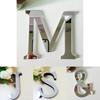 Modern 4 Letters Love Home Furniture Mirror Tiles Self-adhesive Wall Stickers For Elegance