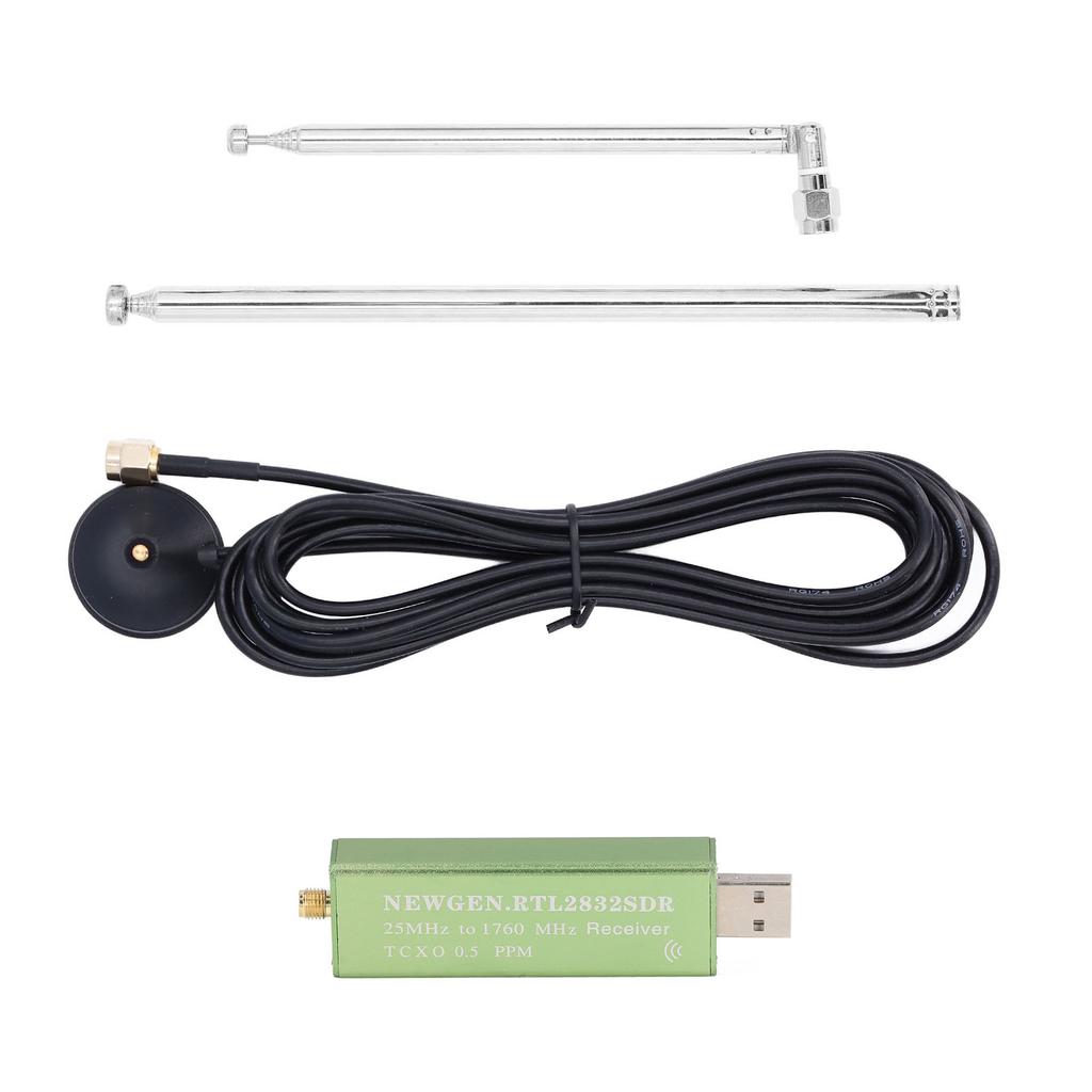 Software Defined Radio SDR Kit TV Scanner Receiver RTL2832U R820T2 Full Band 25‑1760MHz