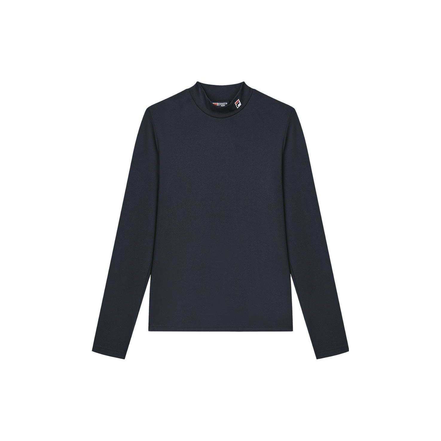 

FILA Classic Reimagined Fashion Casual Solid Color Long Sleeve T-Shirt Women tops Legendary-Blue F11W349221F-NV S