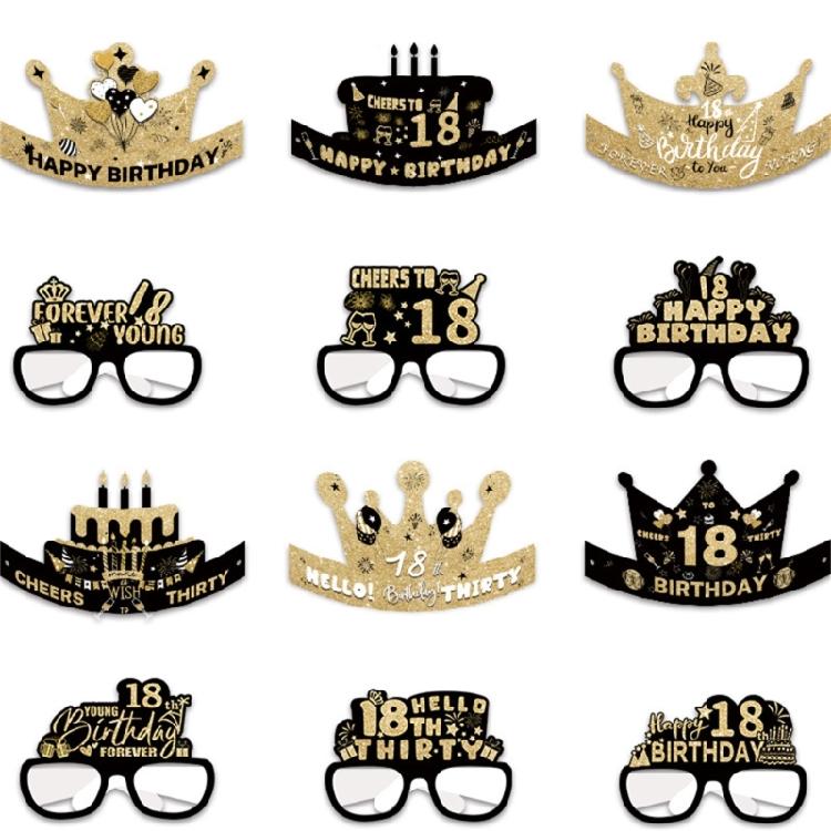 

Kids Birthday Celebration Paper Decorations Easy Storage Multiple Color Themed Party Design Supplies