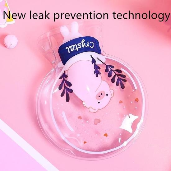 

Мультяшный узор ПВХ круглый мешок для горячей воды взрывозащищенный прозрачный для впрыска воды Cat