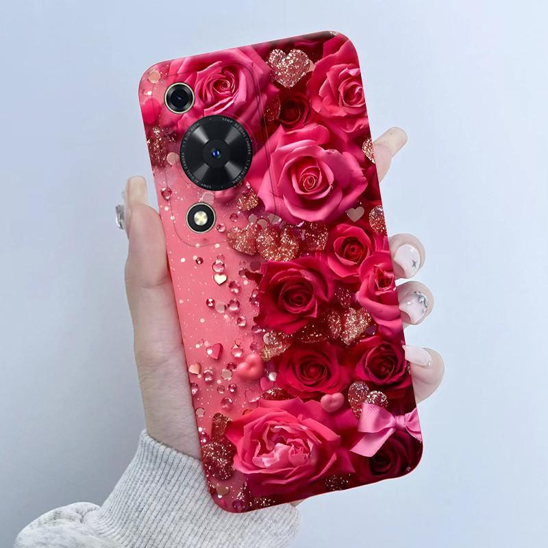 Handyhülle für Huawei Nova Y72 Hüllen 6,75" Niedliche Panda-Astronauten-Abdeckung für Huawei Enjoy 70 NovaY72 MGA-LX3 Weiche Silikonhülle