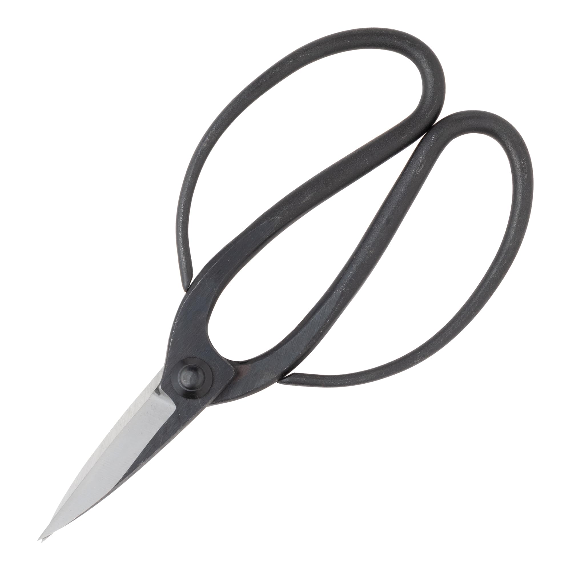 Tanabe Bonsai Steel Scissors, Blade, 180mm, S-253 чёрный