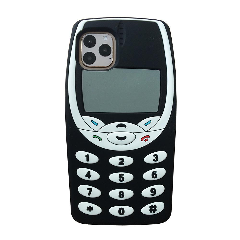 Pro iPhone 17 / 17 Pro / 17 Pro Max Roztomilý kreslený 3D měkký silikonový kryt na telefon