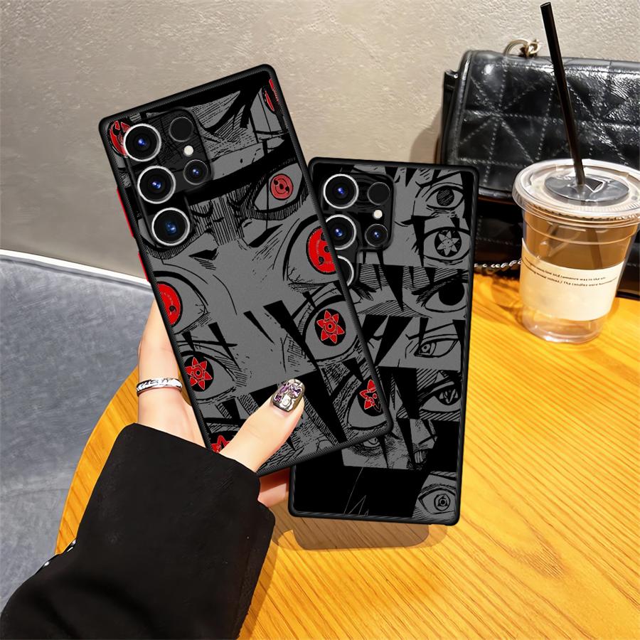 Animatie Uchiha It Hoesje voor Samsung Galaxy S20 S21 FE S22 Plus S23 Ultra S8 S9 Note 20 10 S24 S25 Zachte Cover