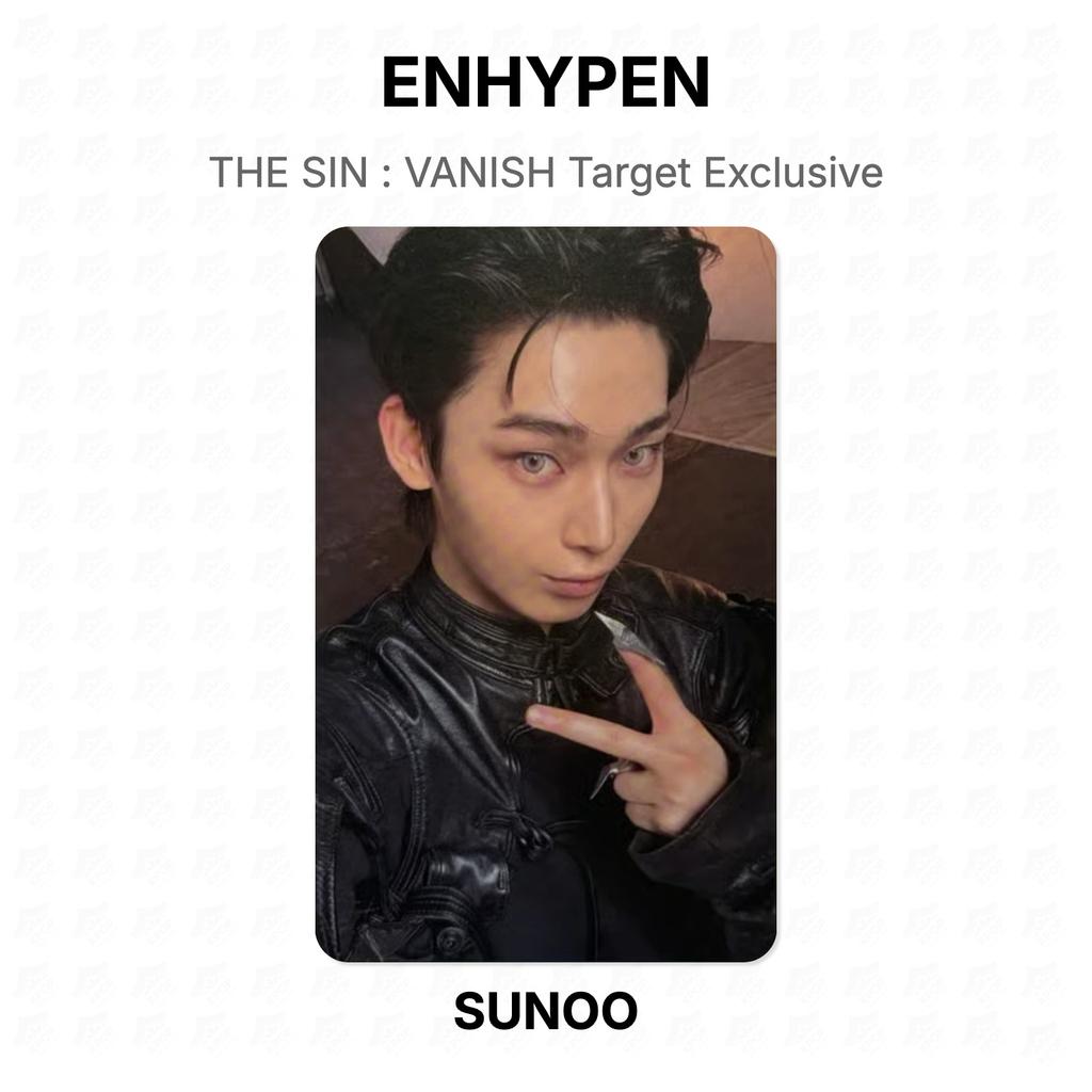 ENHYPEN THE SIN : VANISH Target Exclusive Official Photocard