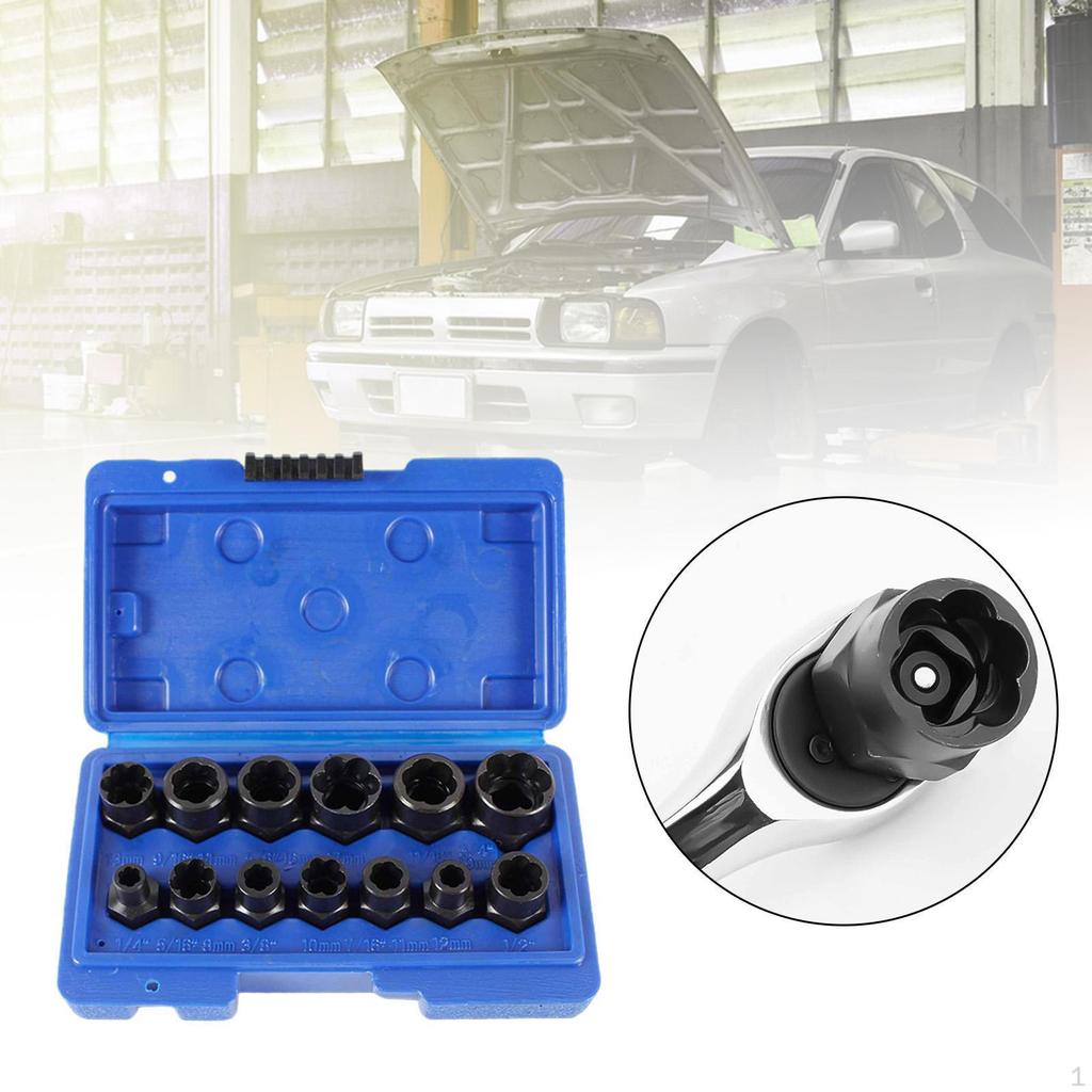 Nut Extractor Set Damaged Bolt Multifunctional Remover Nuts Removal Tools for
