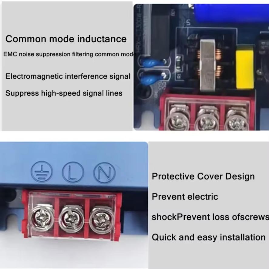 LED Power Supply 12V 24V 45W 60W 100W 150W 200W 300W 400W AC/DC Transformer LED Driver Converter for LED Strip Lighting