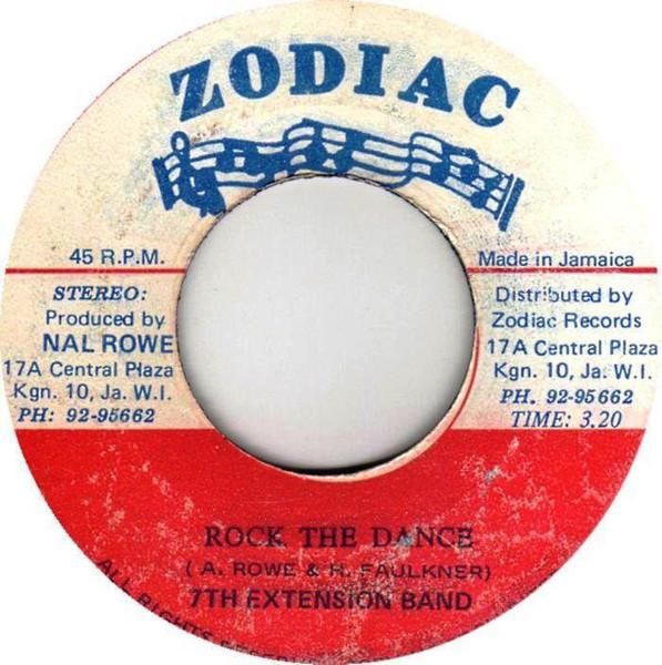 

7-дюймовая пластинка 7TH EXTENSION BAND Rock The Dance NONE Zodiac 1981 Ямайка Регги Ска Даб Б/у