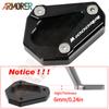 S1000R Kickstand Side Stand Enlarge Pad Motorcycle Accessories For BMW S1000RR M1000RR S 1000RR M 1000RR S 1000R S1000 R RR