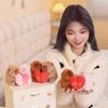 Animal Capybara Plush Keychain Magnetic Capybara Plush Doll Creative Plush Couple Keychains  Kids