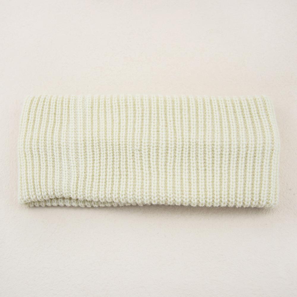 

Простая однотонная вязаная широкая повязка на голову Женские спортивные повязки для волос Вертикальная полоска Корейский INS Головной убор Зимняя шерстяная грелка для ушей Size fits all