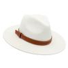 Elegant Wide Brimmed Straw Hat Handwoven Breathable Ethnic Straw Hat Holiday Vacation Hat Western Sun Hat