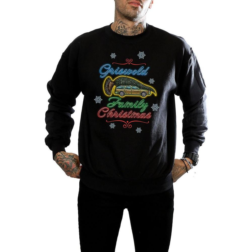 National LampoonÂ´s Christmas Vacation Mens Griswold Family Sweatshirt
