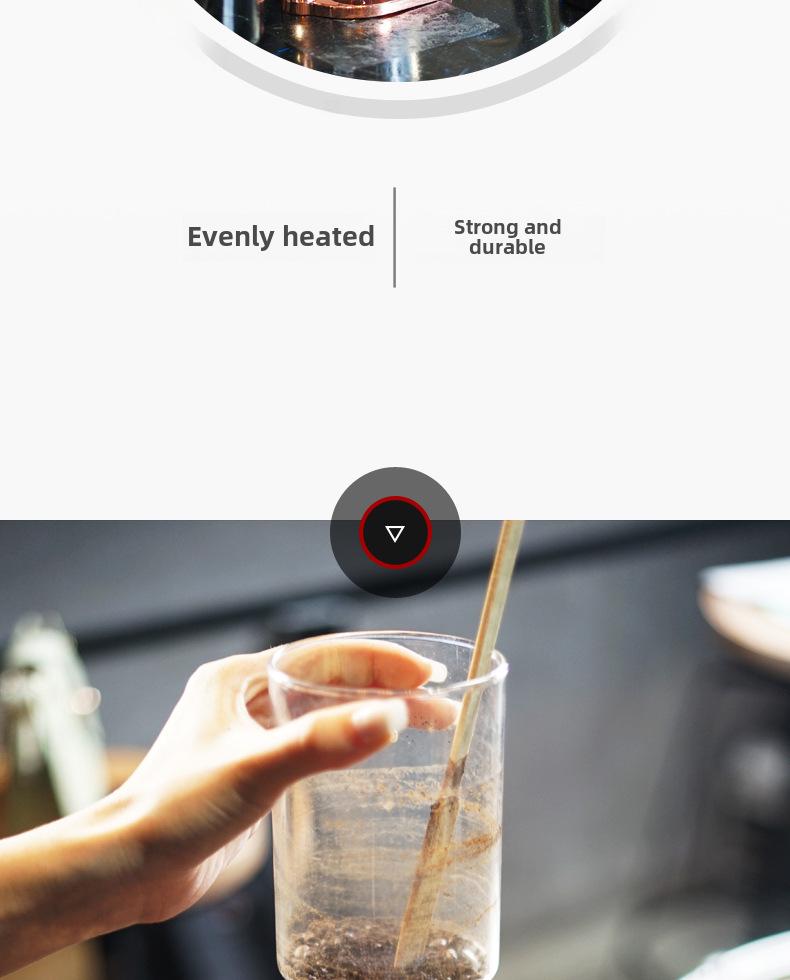 Household Glass Siphon Coffee Maker Set - 3 & 5 Serving Options