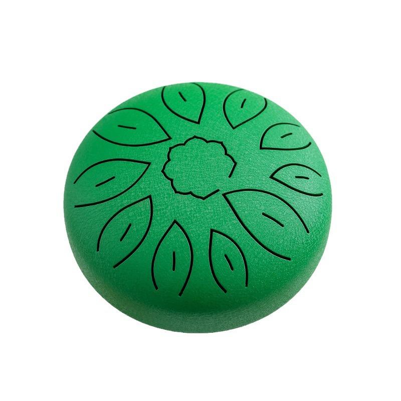 6-inch 11-tone Ethereal Steel Tongue Drum - Beginner to Professional Instrument for Kids & Adults