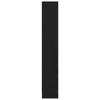 Bookshelf Black Oak Look 60 x 24 x 143 cm Engineered Wood