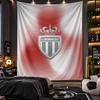 Wall Hanging Tapestry Monaco FC Print Cloth for Living Room Bedroom Home Decor