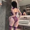 Spice girls sexy lingerie lace see-through corset French body hot seduction onesie