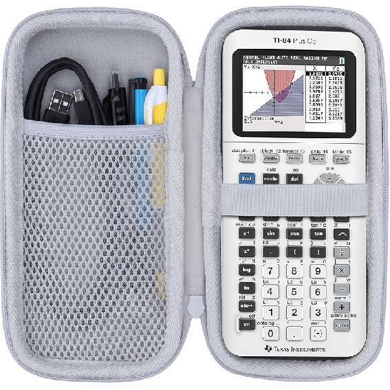 Hard Case Compatible with Texas Instruments TI-84 Plus CE/TI-84 Plus/TI-Nspire CX II CAS/TI-Nspire CX II/TI-83 Plus/TI-89 Titanium/TI-85 / TI-86