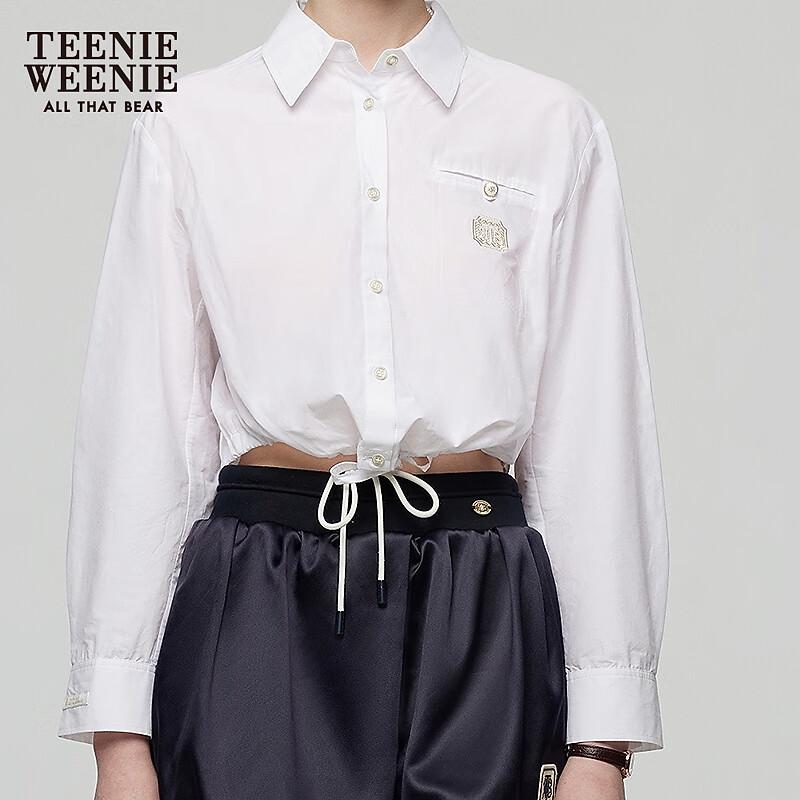 Teenie Weenie Women's Casual Drawstring Shirt