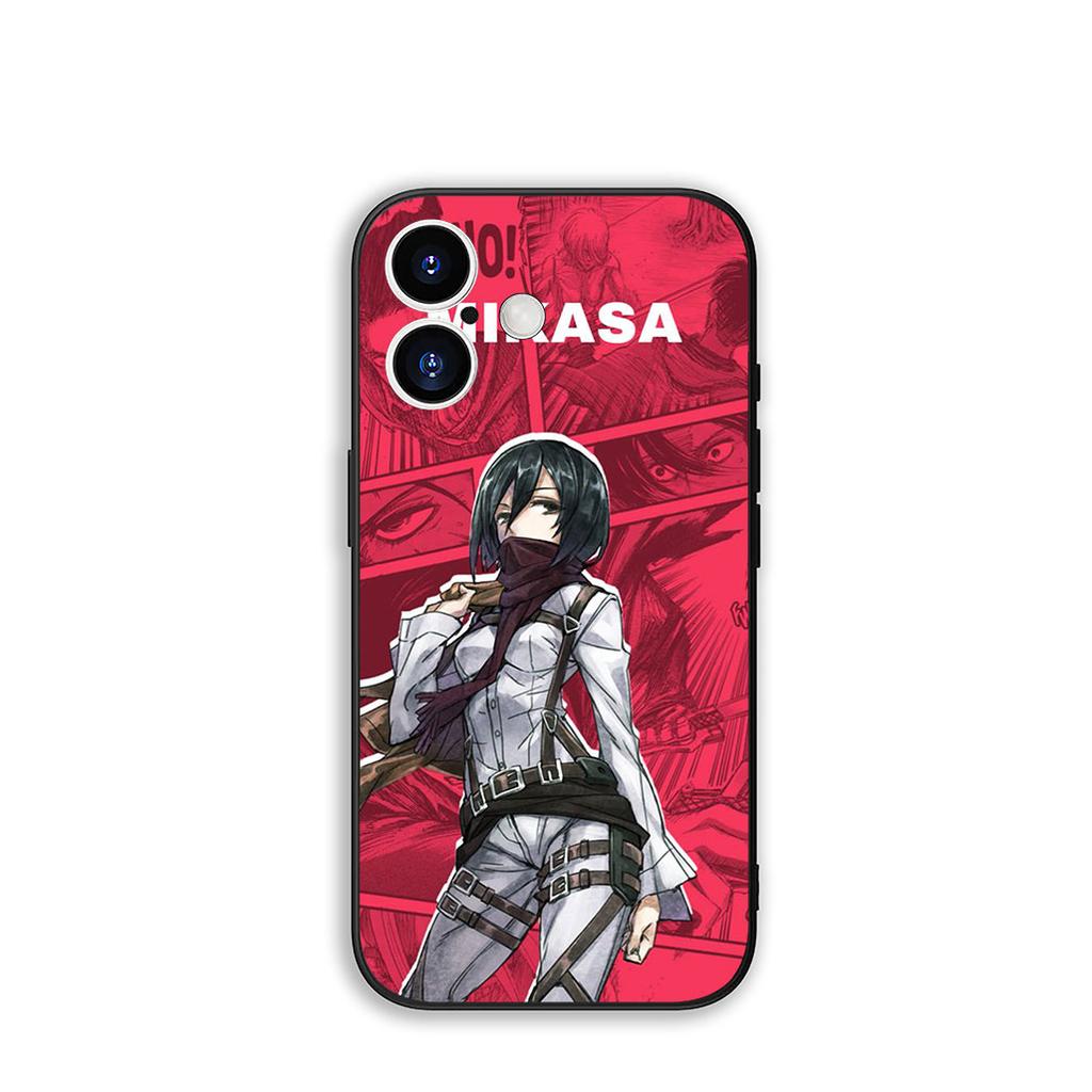 Phone Cover Levi Attacks on titan Jaeger Eren for Apple iPhone 17 16 11 Pro XS Max XR 6 7 8 Plus + 16E SE 2020 Air 5 8+ Case