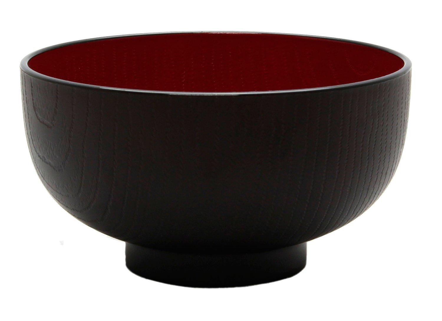 Ishida Dishwasher and Microwave Ancient Grain Red Cloth Bag x Bowl, Safe, Finish, Interior, Design, Dimensions Approx. 12 6.5cm темно-коричневого