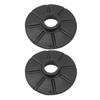 1Pair Rear Suspension Spring Support 90538496 Shock Absorption Coil Spring Seat Damper Suspension Replacement for Opel