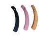 @ Plastic Matt Banana Hair Clips For Women Multicolor 3 Pcs