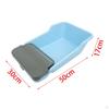 Cat Easy to Clean Kitten Toilet Detachable with High Side Portable Open Top Pet Litter Tray for